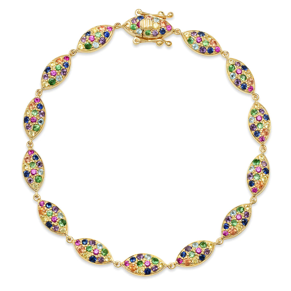 Eye Candy  Color Charm Bracelet – Jaimie Nicole