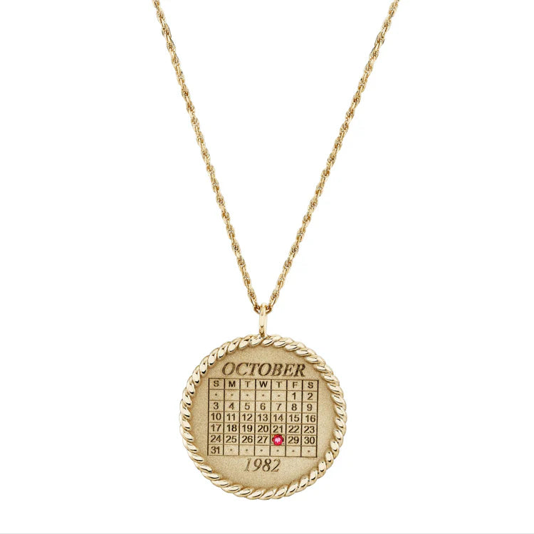 Imperial Calendar Pendant