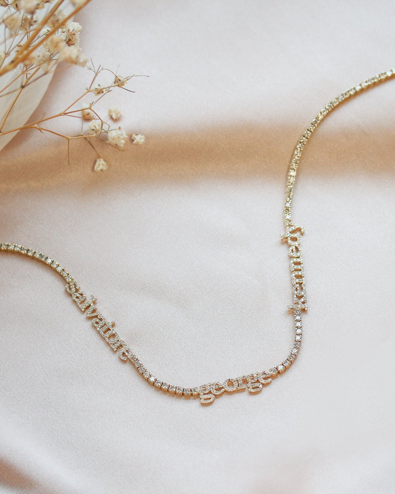 Name Tennis Necklace