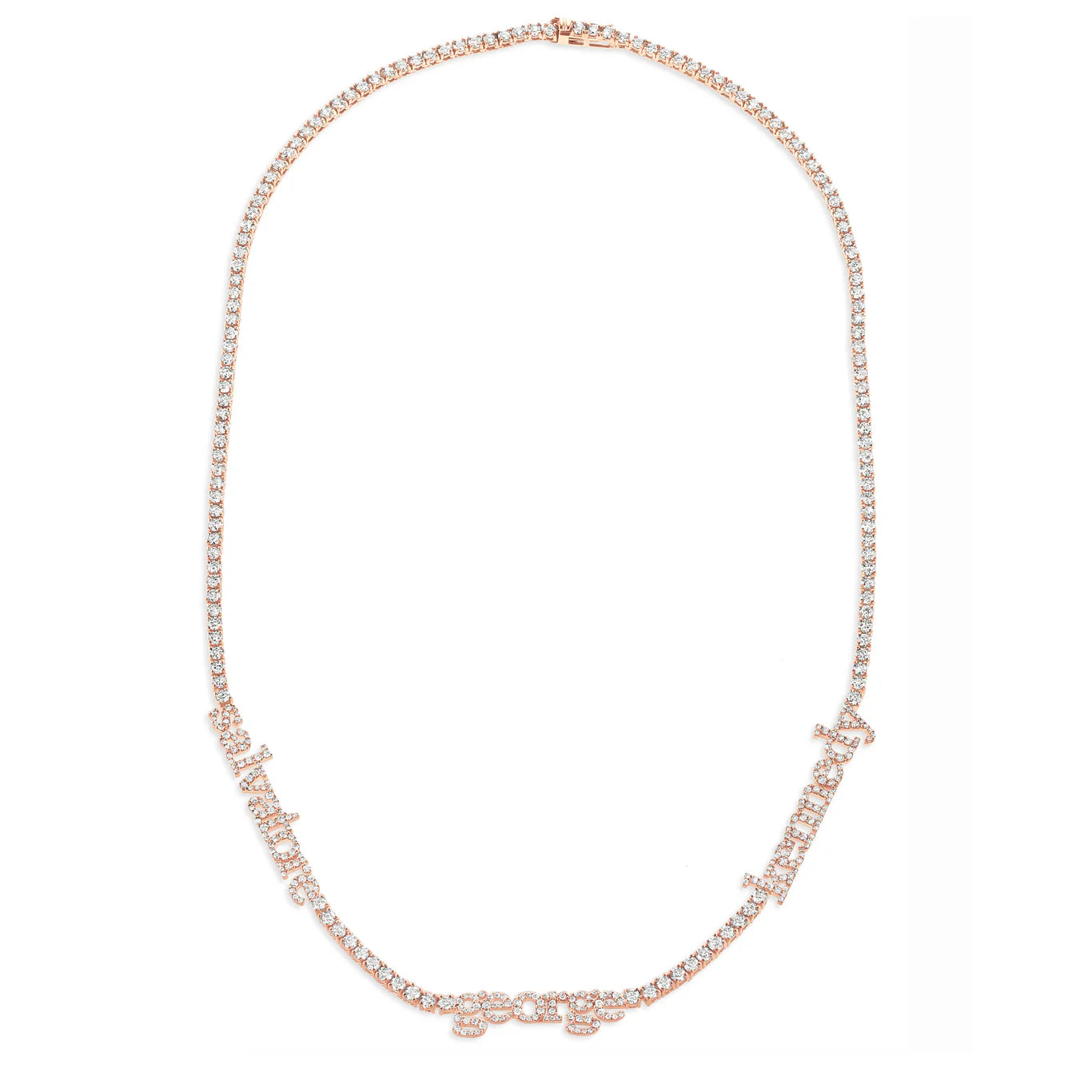 Name Tennis Necklace