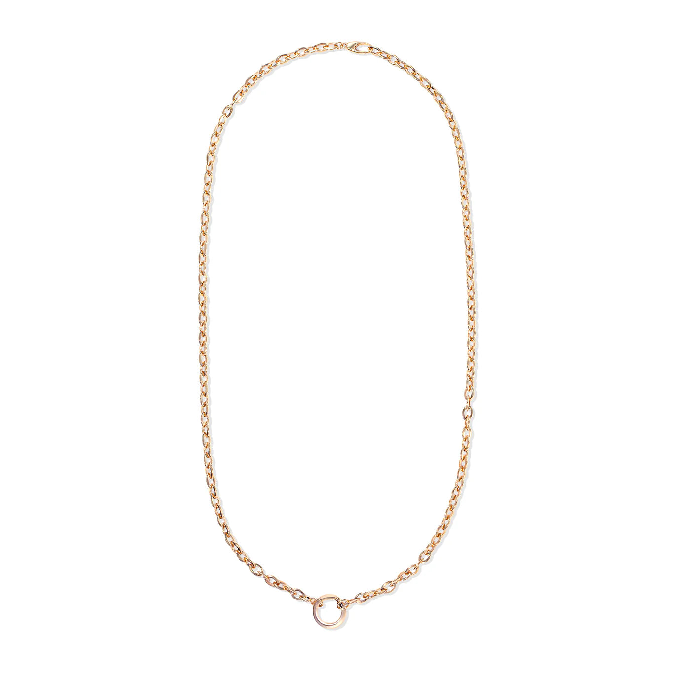 Pantheon Link Charm Bail Necklace