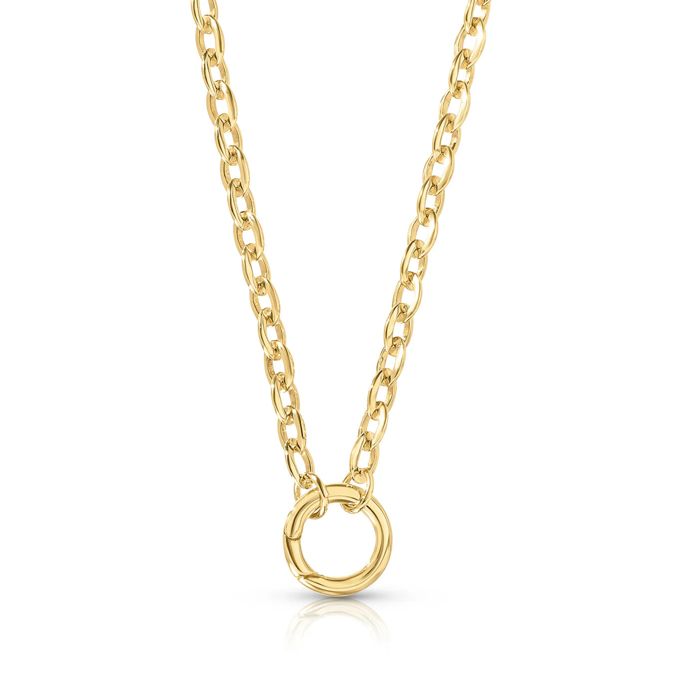 Pantheon Link Charm Bail Necklace