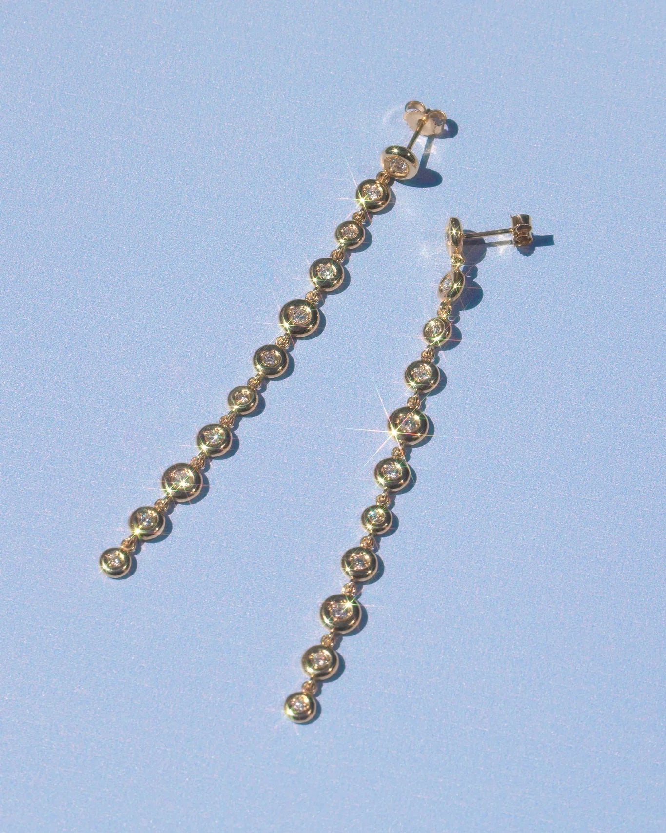 Waterfall Orb Earrings