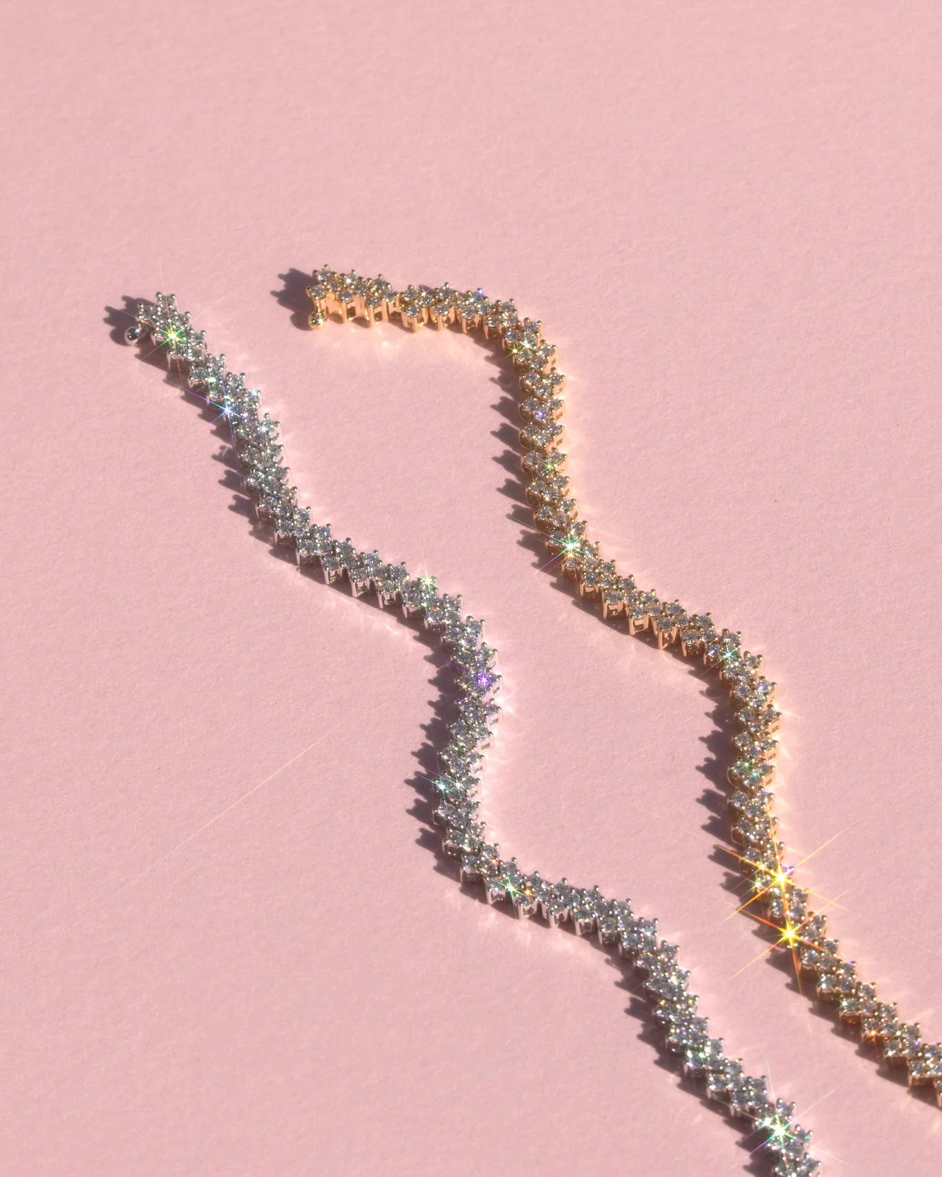 CHEVRON TENNIS BRACELET