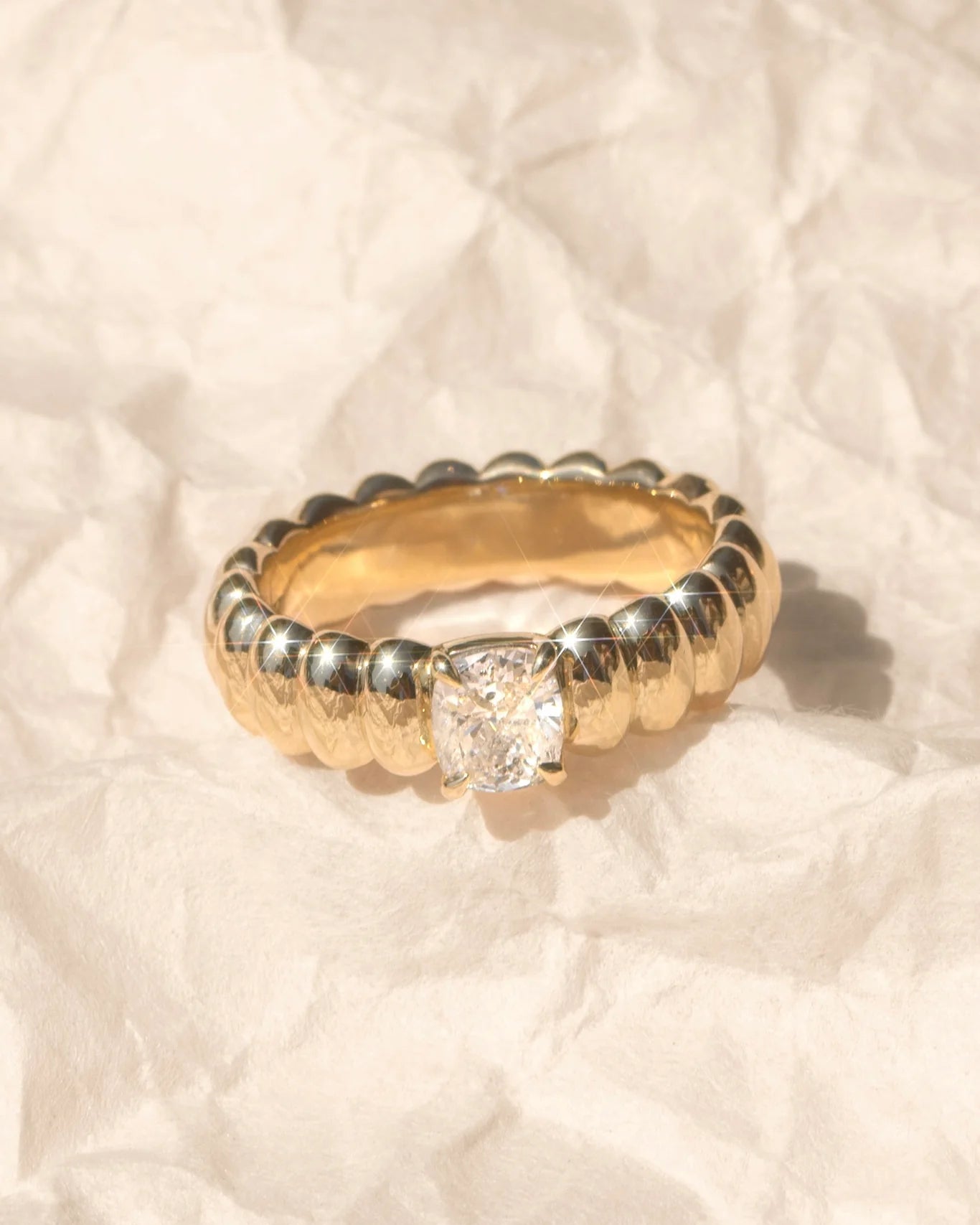 Cushion Cut Reverie Ring