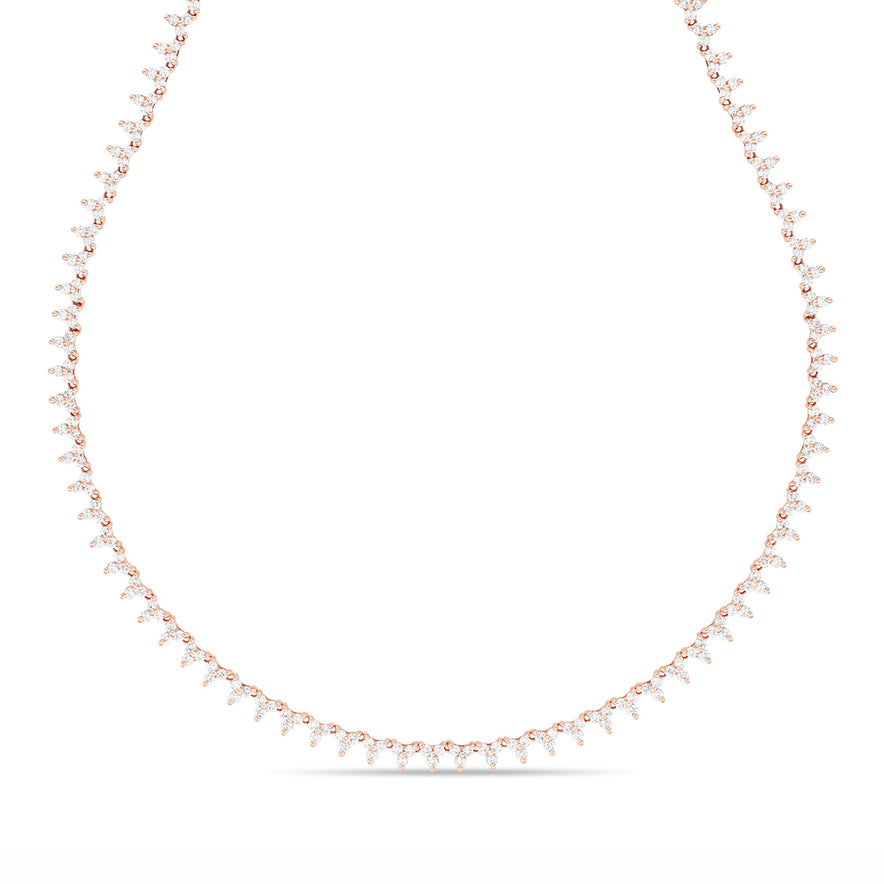 Poppy Tennis Necklace