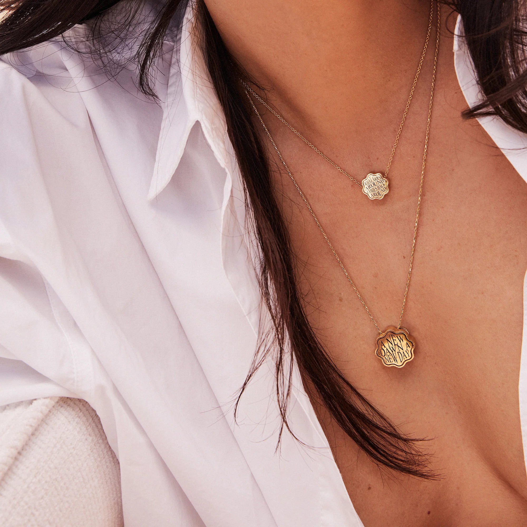 PETITE SCALE TALISMAN PENDANT