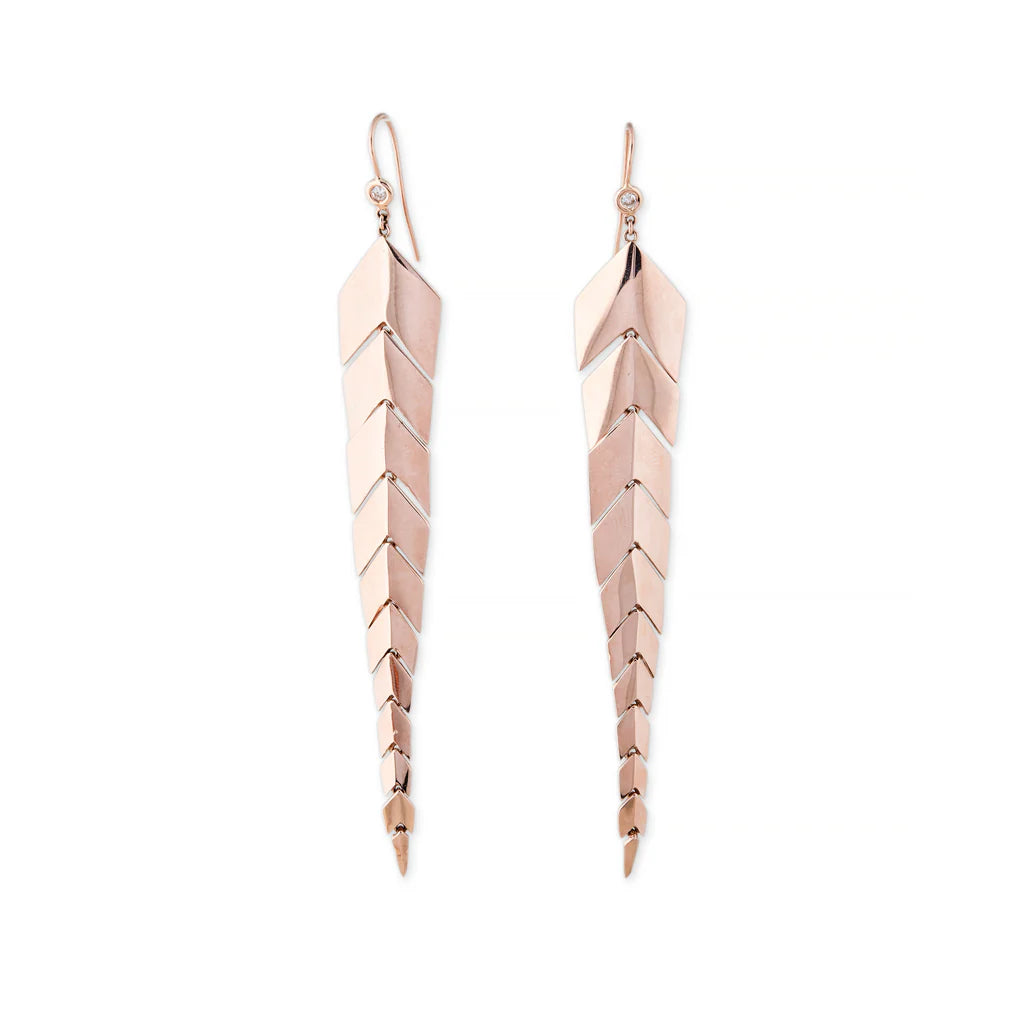 Medium fishtail earrings