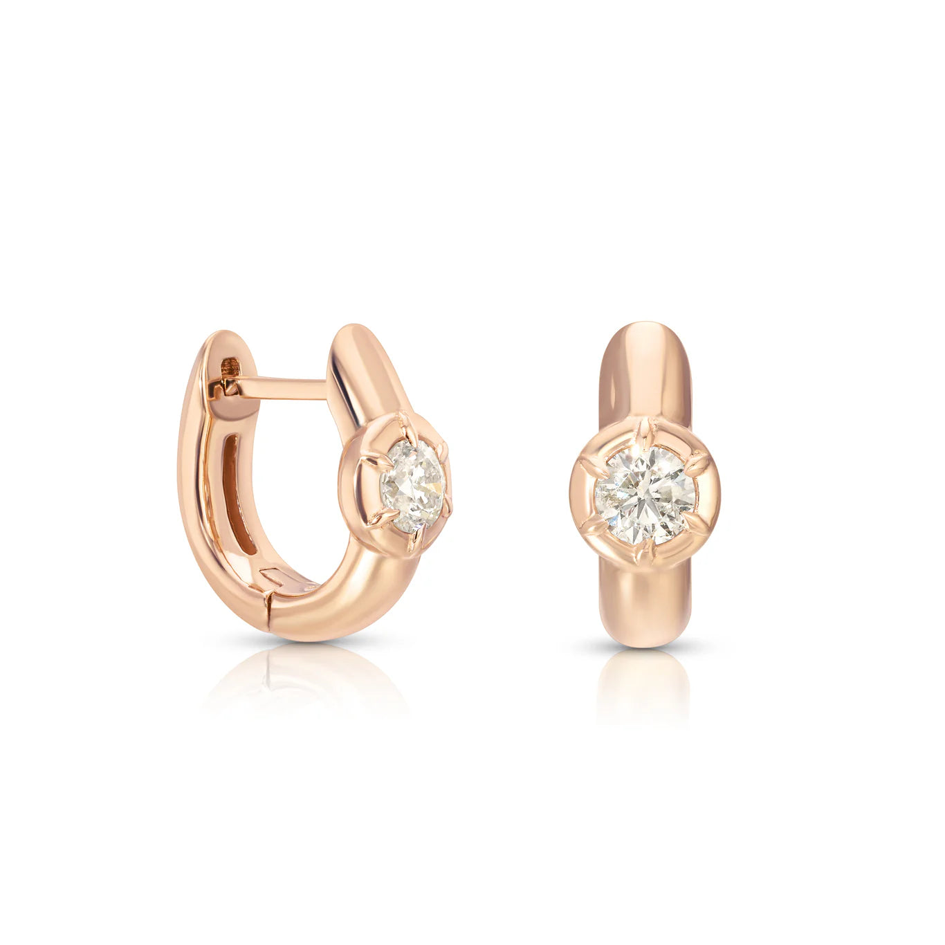 0.20ct Round Solis Earrings