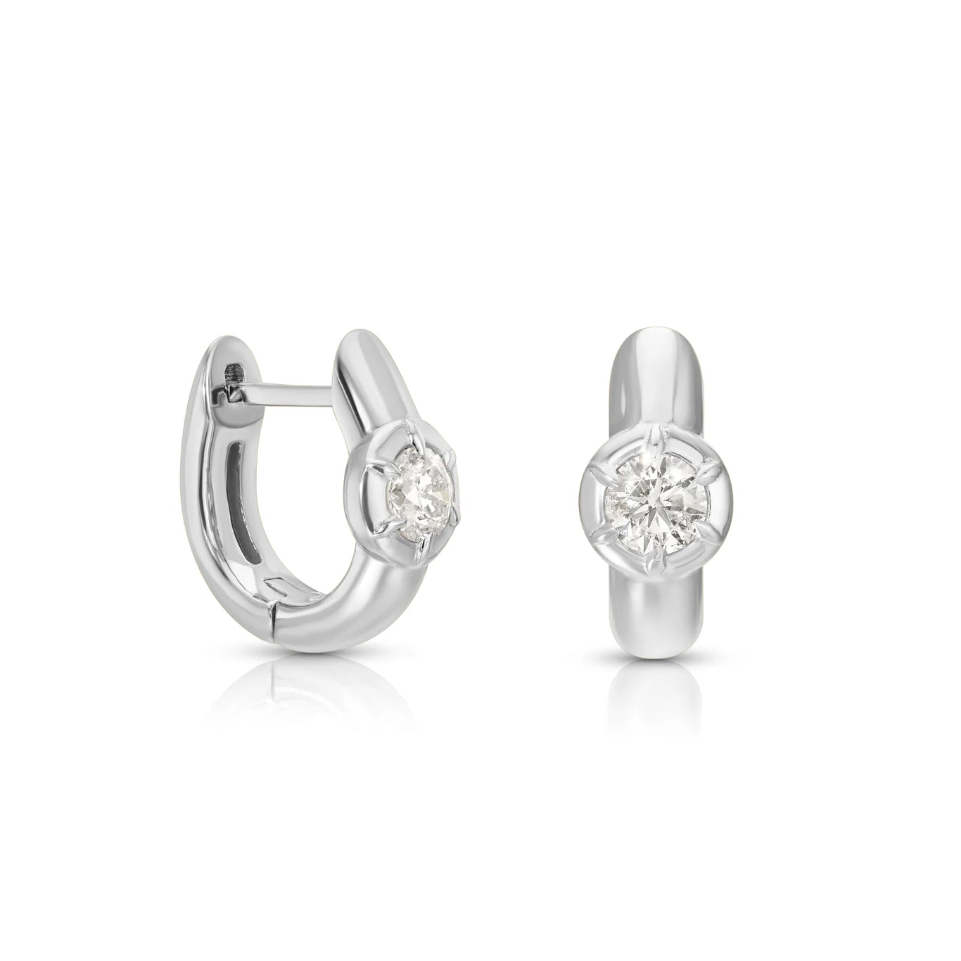 0.20ct Round Solis Earrings