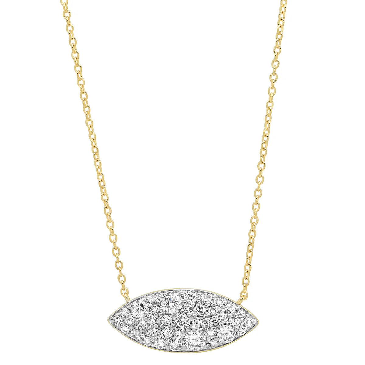 Diamond Marquise Necklace