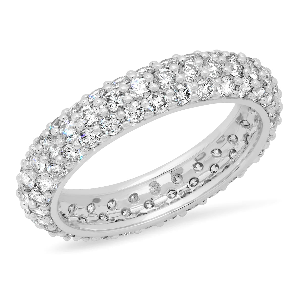 Diamond Domed Ring