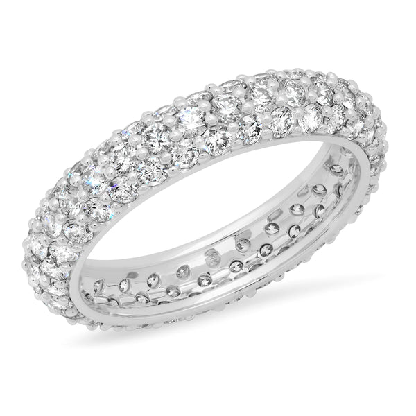 Diamond Domed Ring