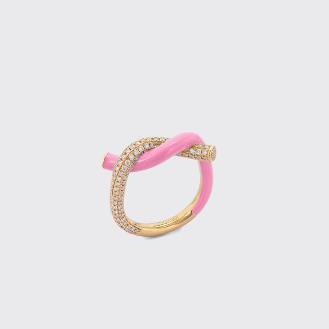 FRUIT HOOPS DIAMOND RING