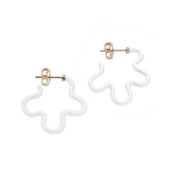 SMALL FLOWER POWER EARRINGS