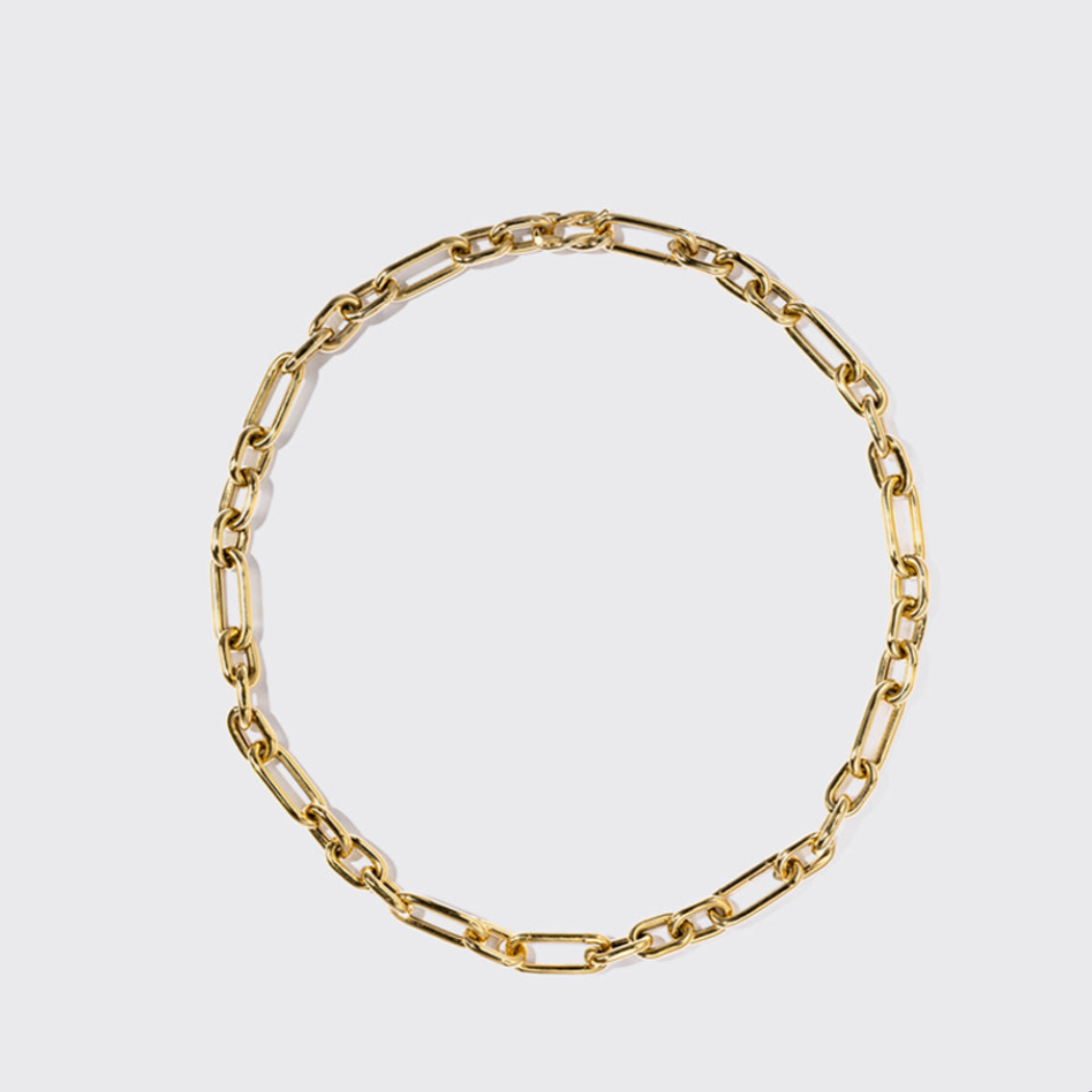 YELLOW GOLD BOOCHIER CLASSIC CLIP CHAIN