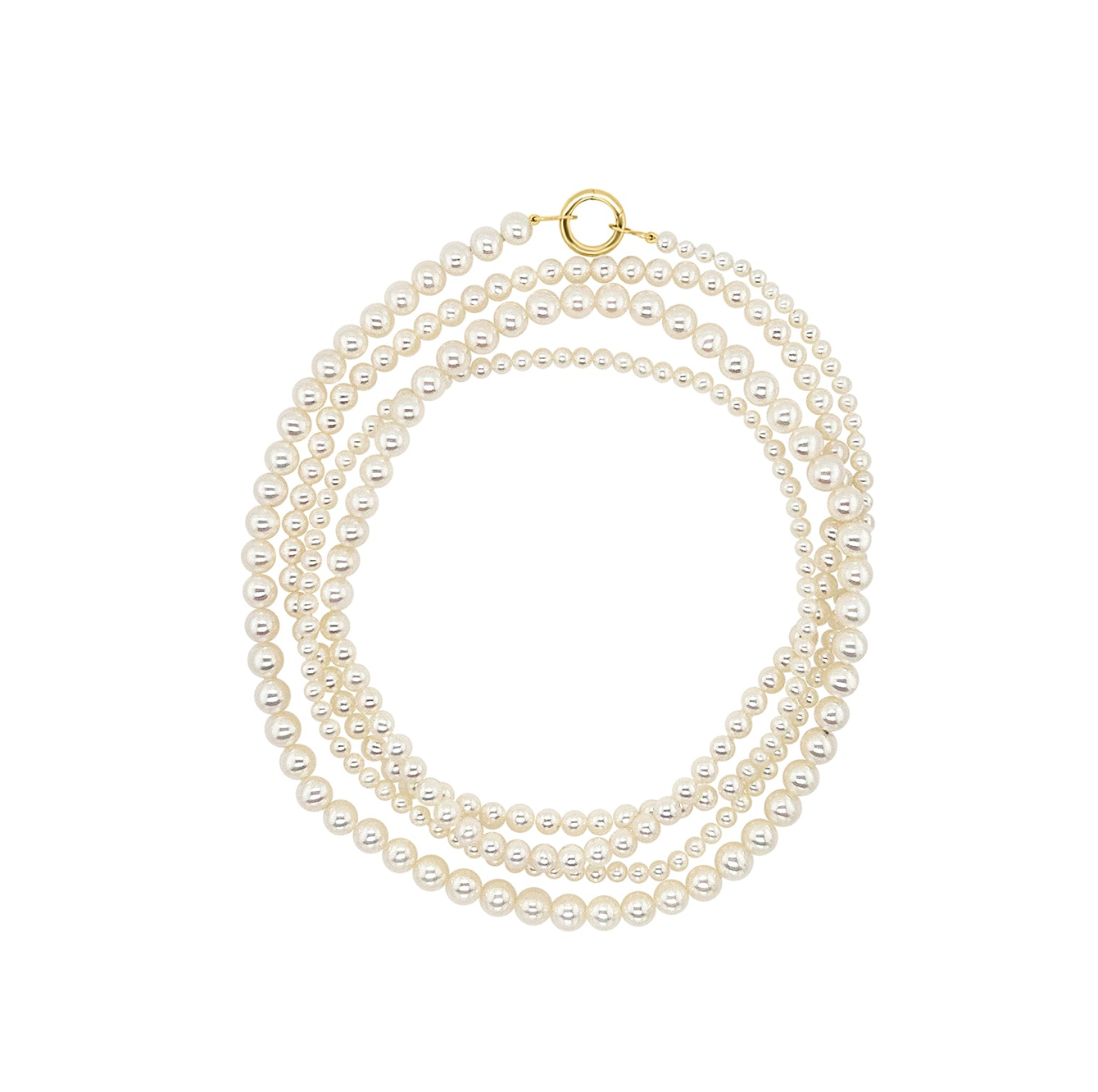 BEADED STRAND - PEARL