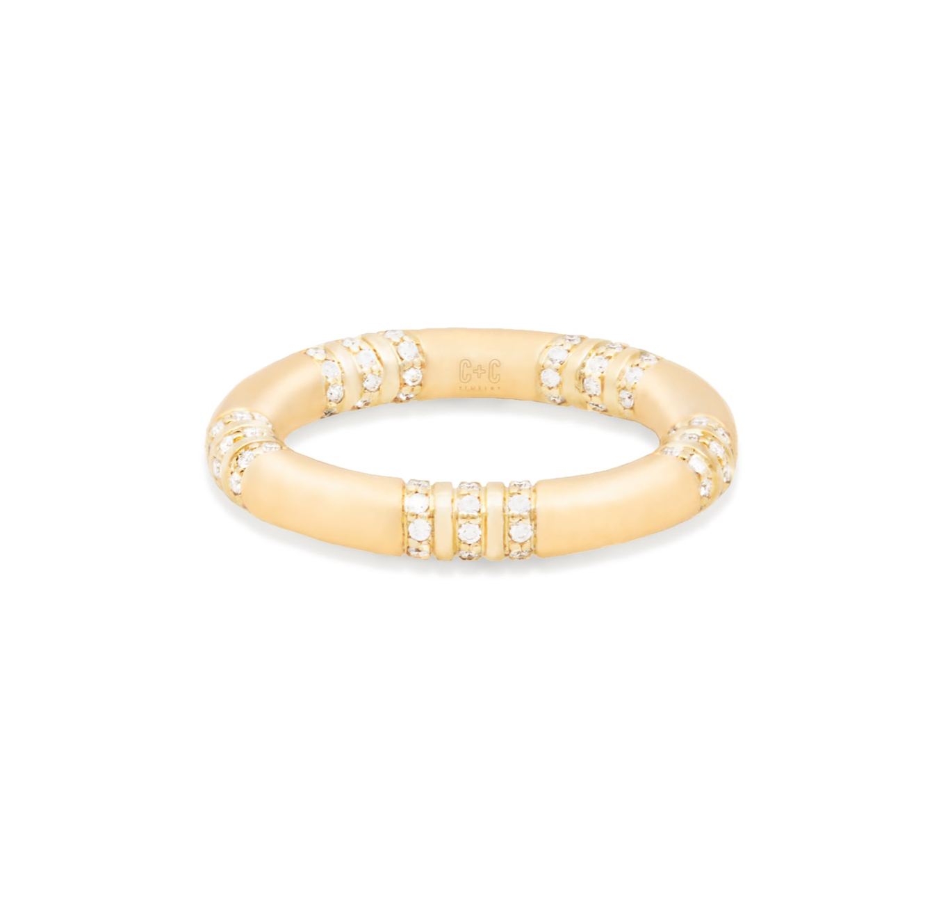 The Crew Stacking Ring - Diamond