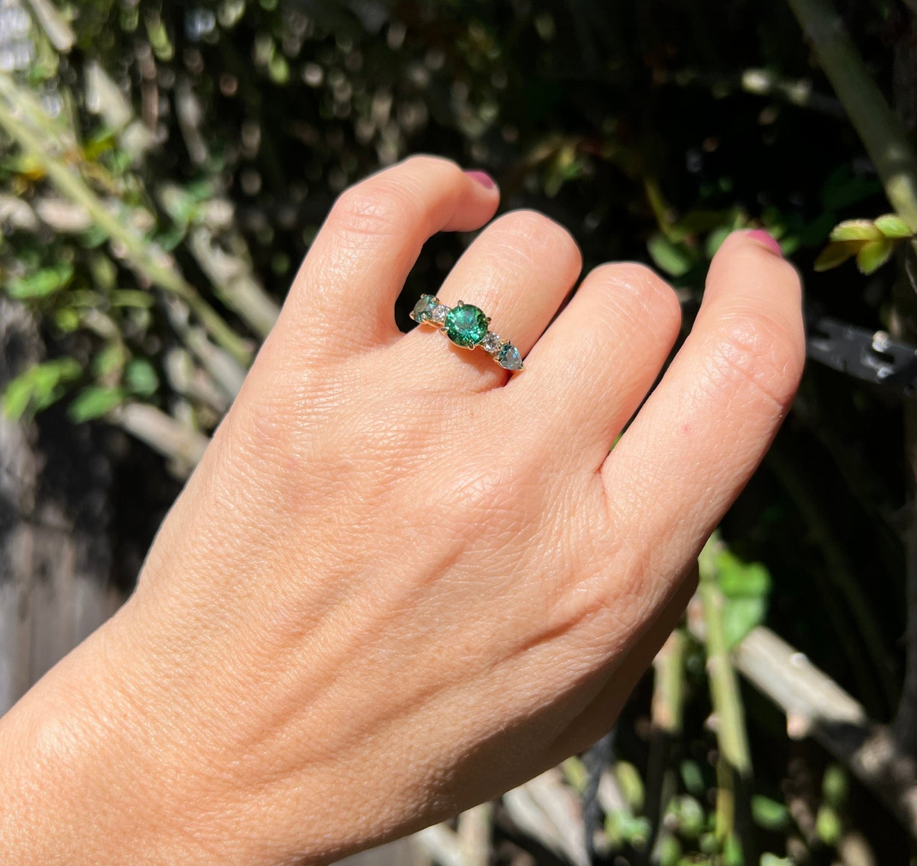 GREEN LIGHT RING