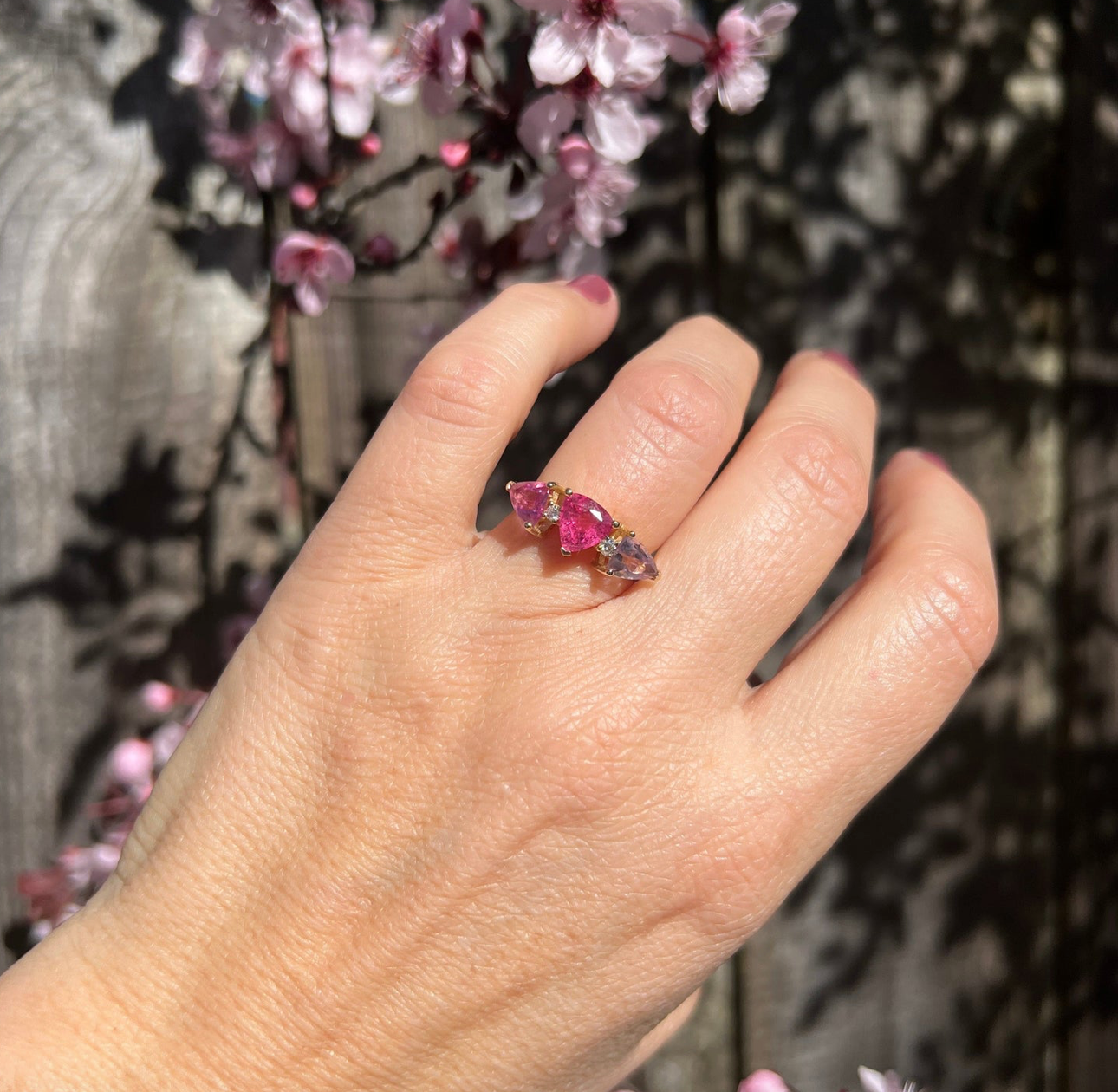 PINK TOURMALINE DREAM RING