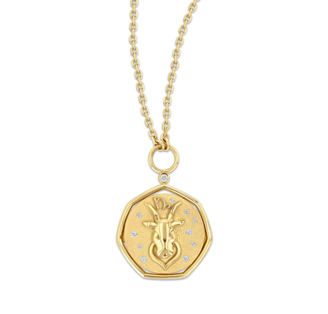 CAPRICORN ZODIAC PENDANT NECKLACE