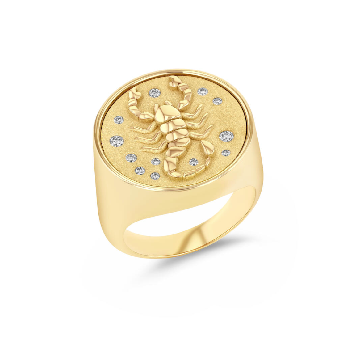 SCORPIO ZODIAC RING