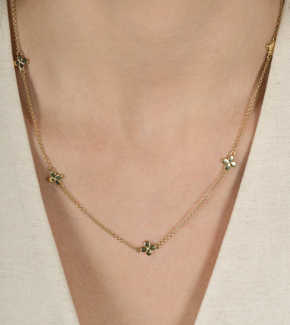 Oli and Tess 18k yellow gold chain