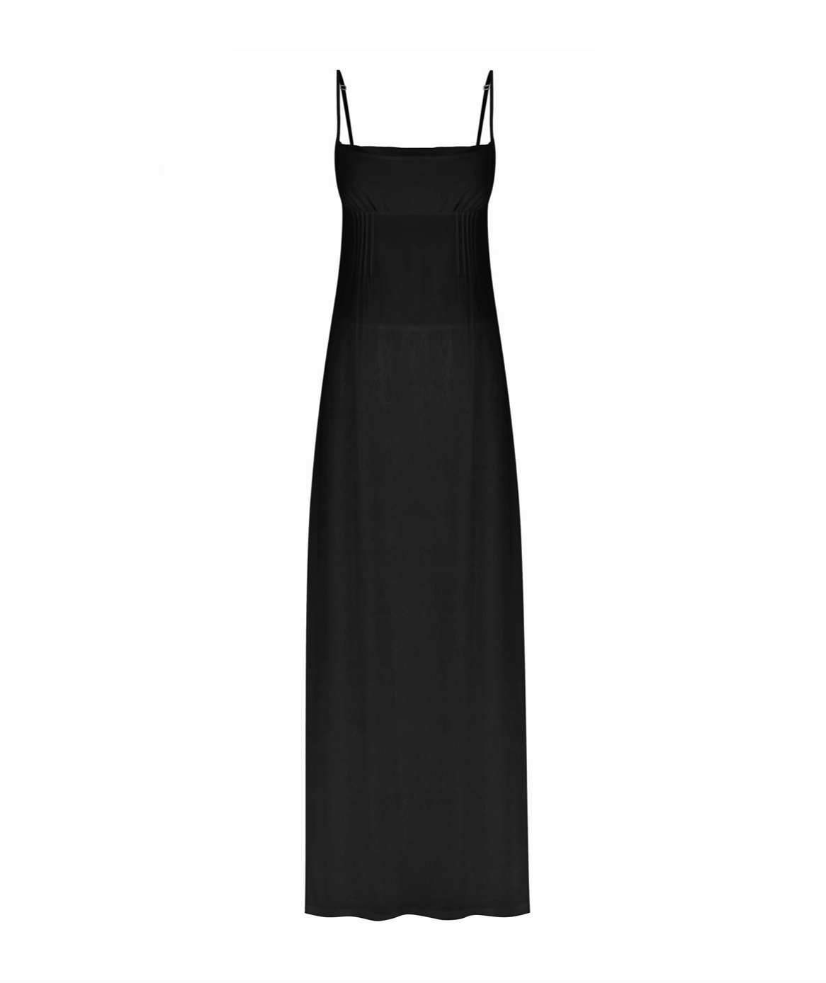 AVENUE SHEER DRESS BLACK