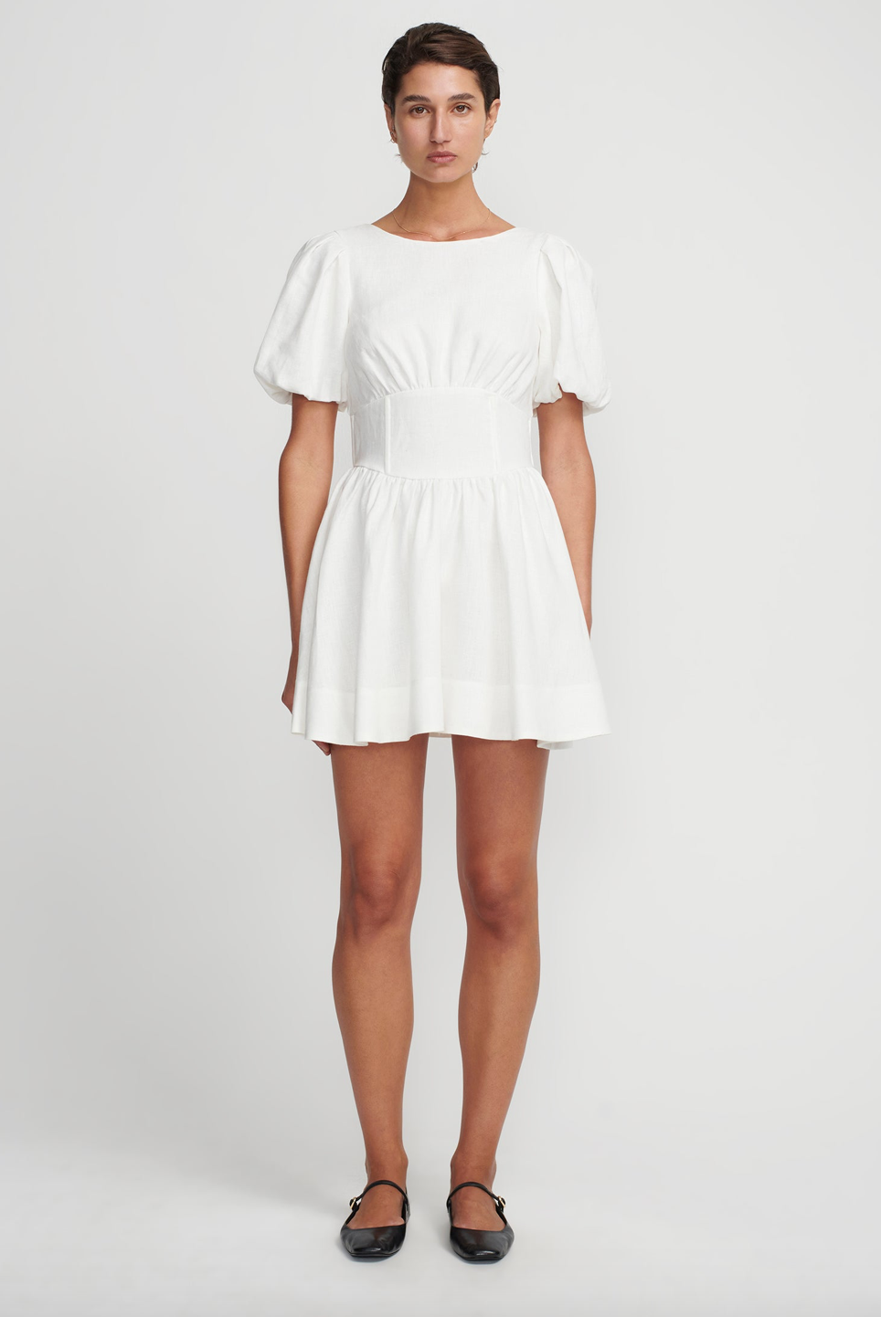 HARMONY MINI DRESS IVORY