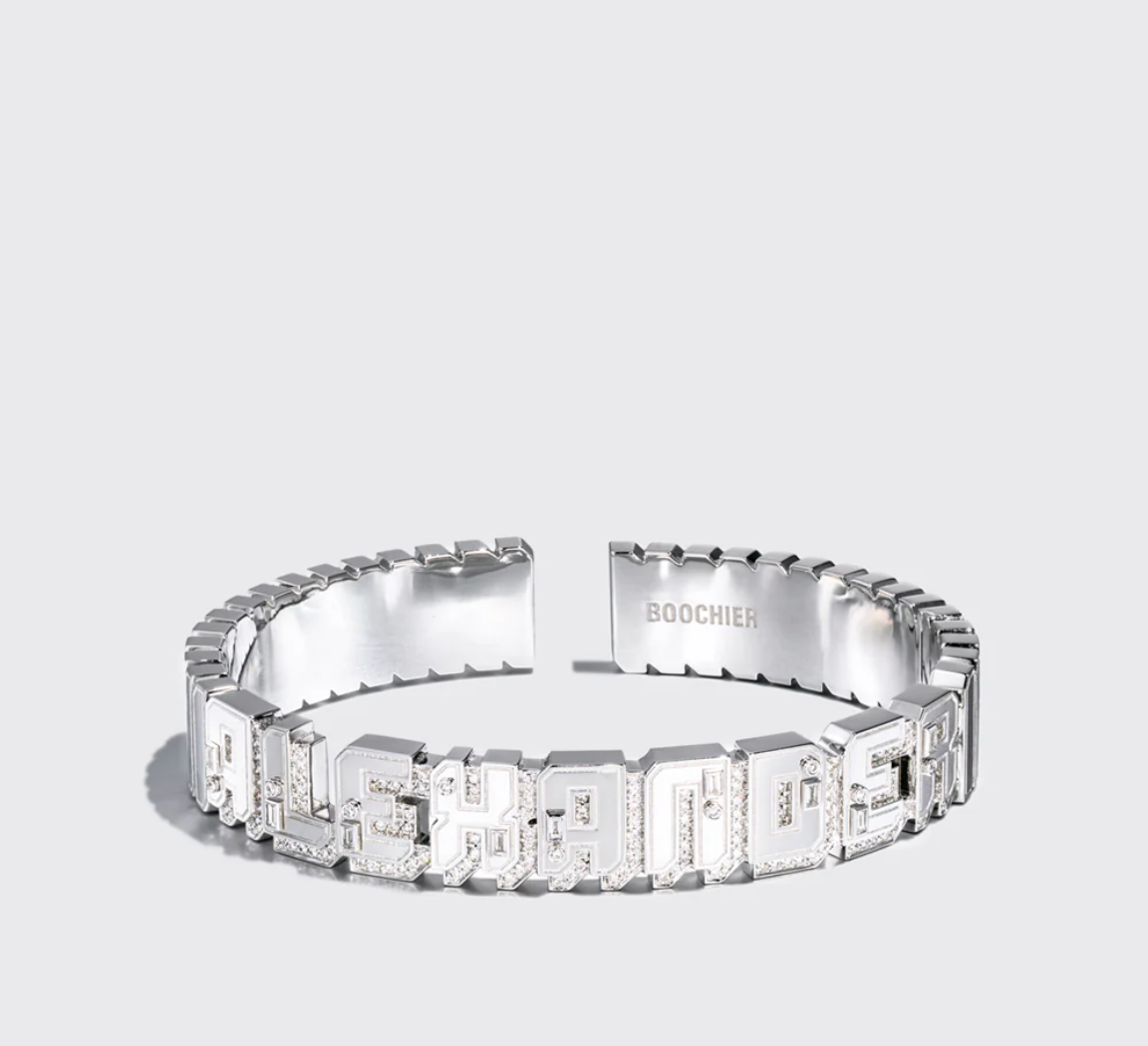 GOLD DIAMOND NOSTALGIA BANGLE
