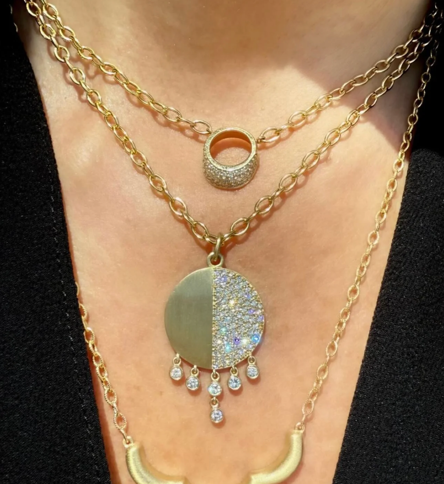 MIXED CAVIAR MEDALLION