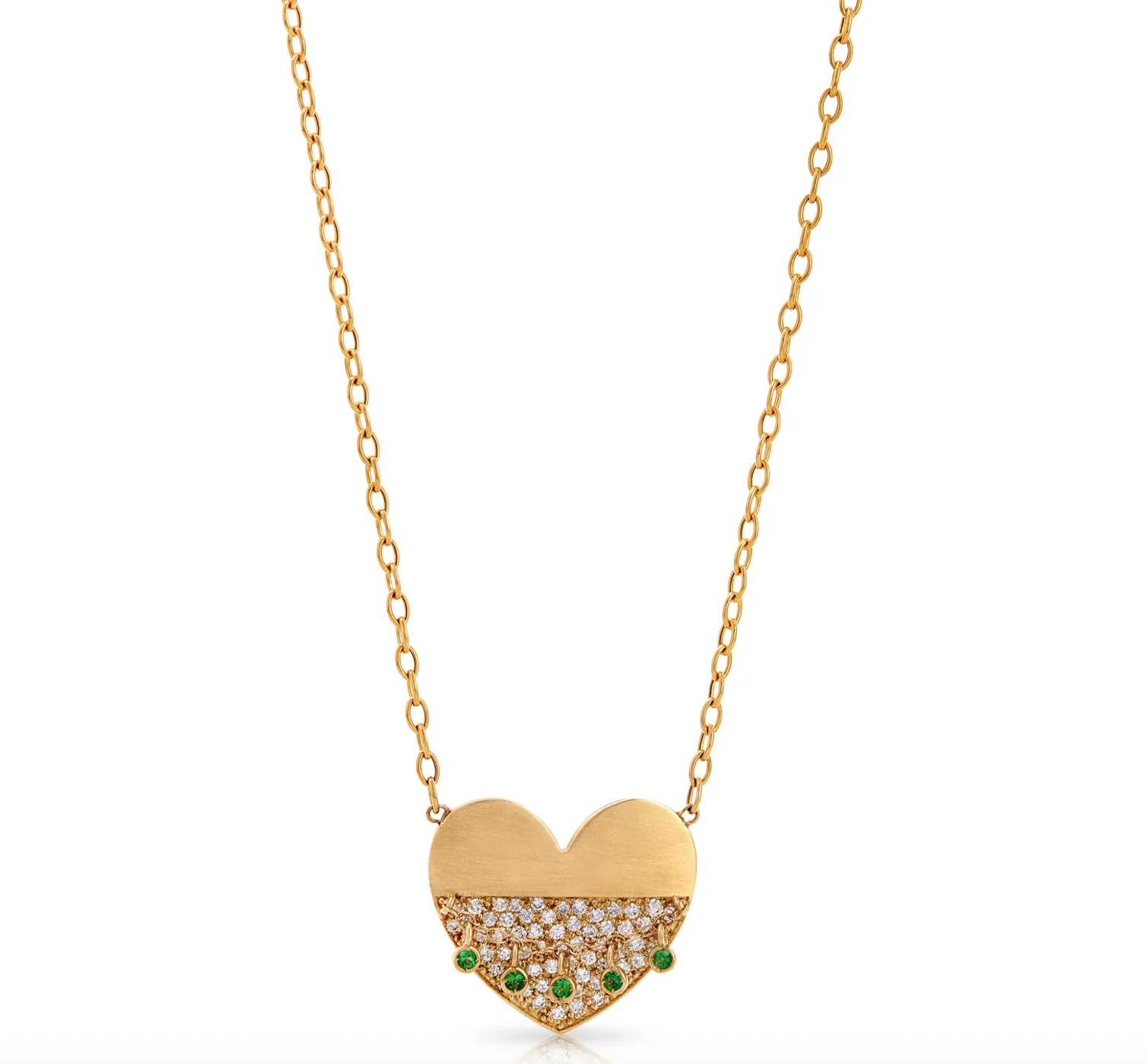 HEART HEMLINE MEDALLION