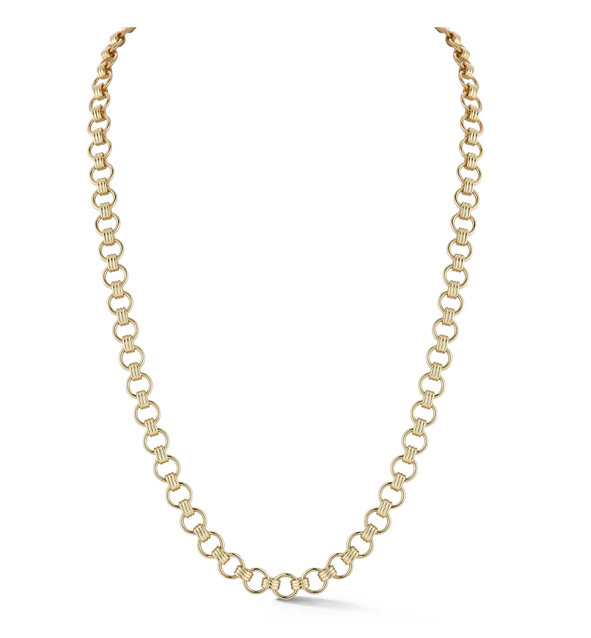 14K Gold Book Link Everett Chain