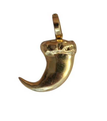 Pave Rose Cut Diamond Claw Charm Large Pave Bail
