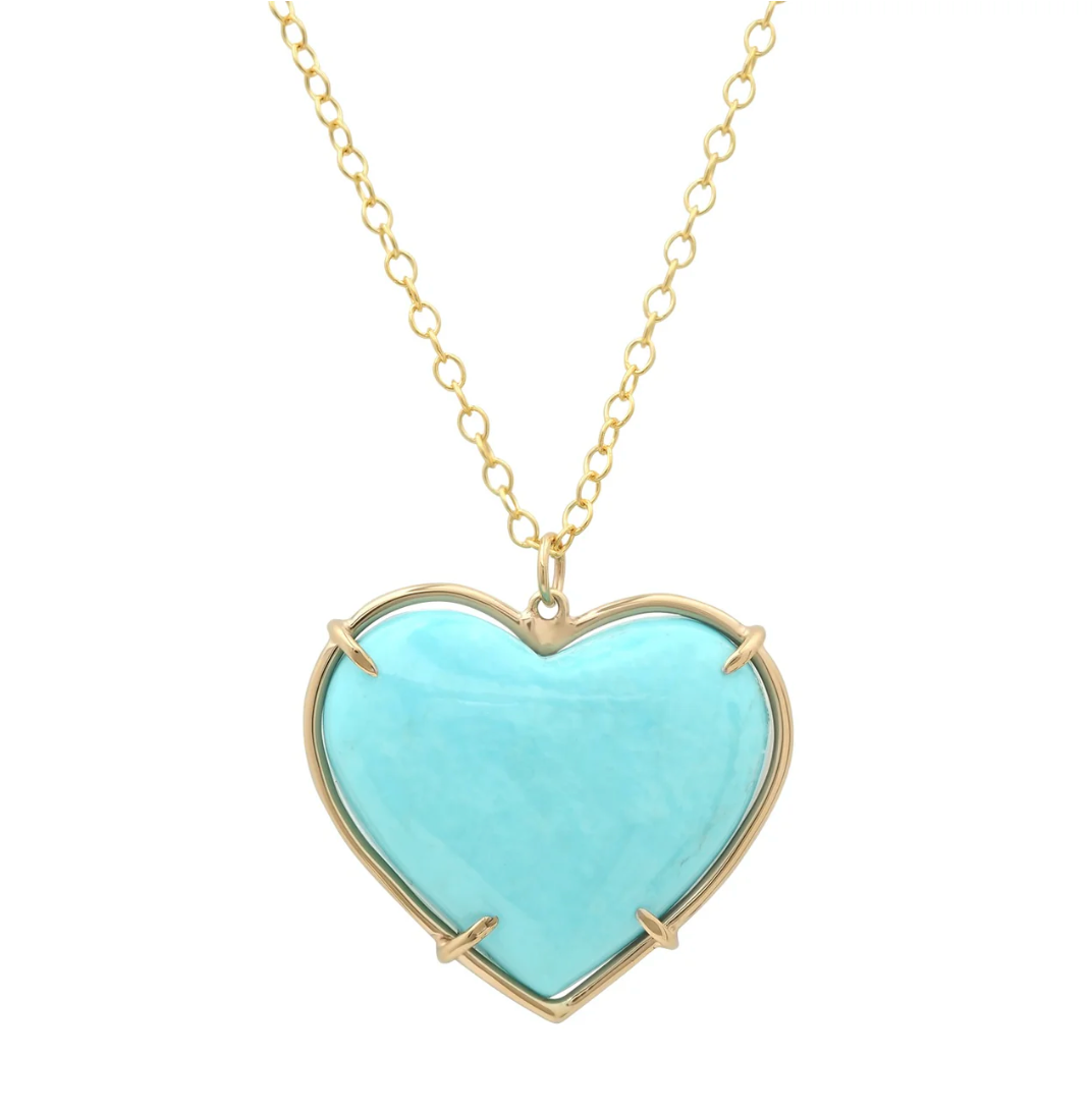 Turquoise Heart Necklace