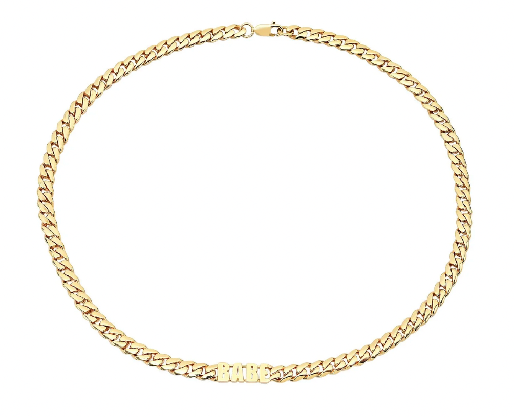 "BABE" CUBAN CHOKER