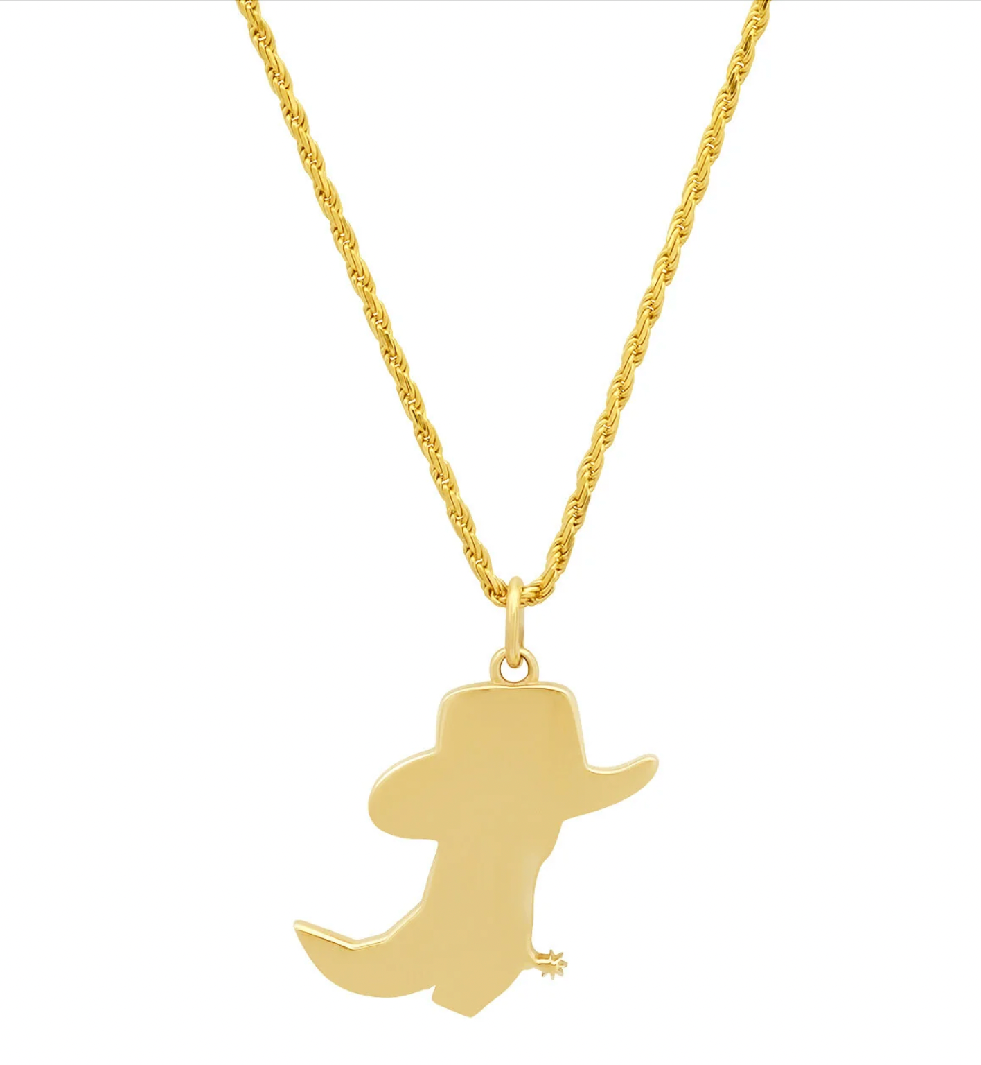 COWBOY HAT BOOT NECKLACE