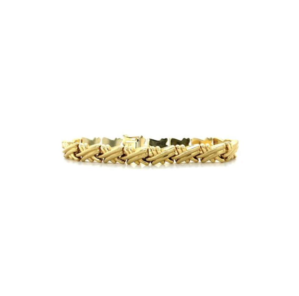 Vintage 14k Gold Italian Bracelet