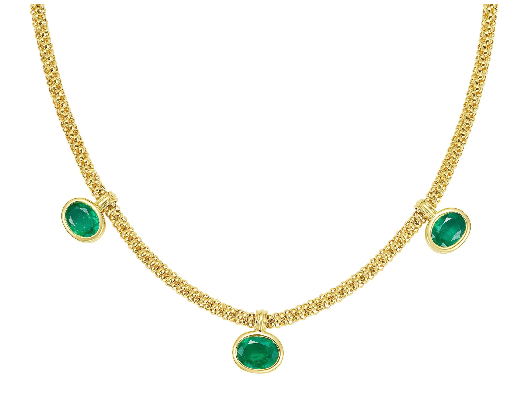 Milia Emerald Necklace