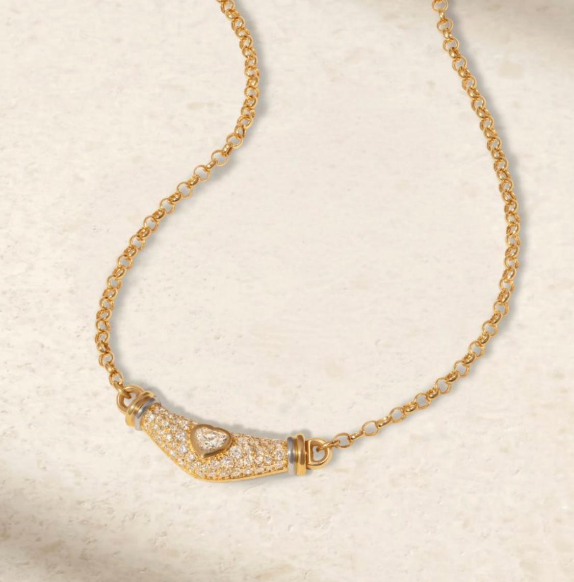 The Full Diamond Karma Necklace