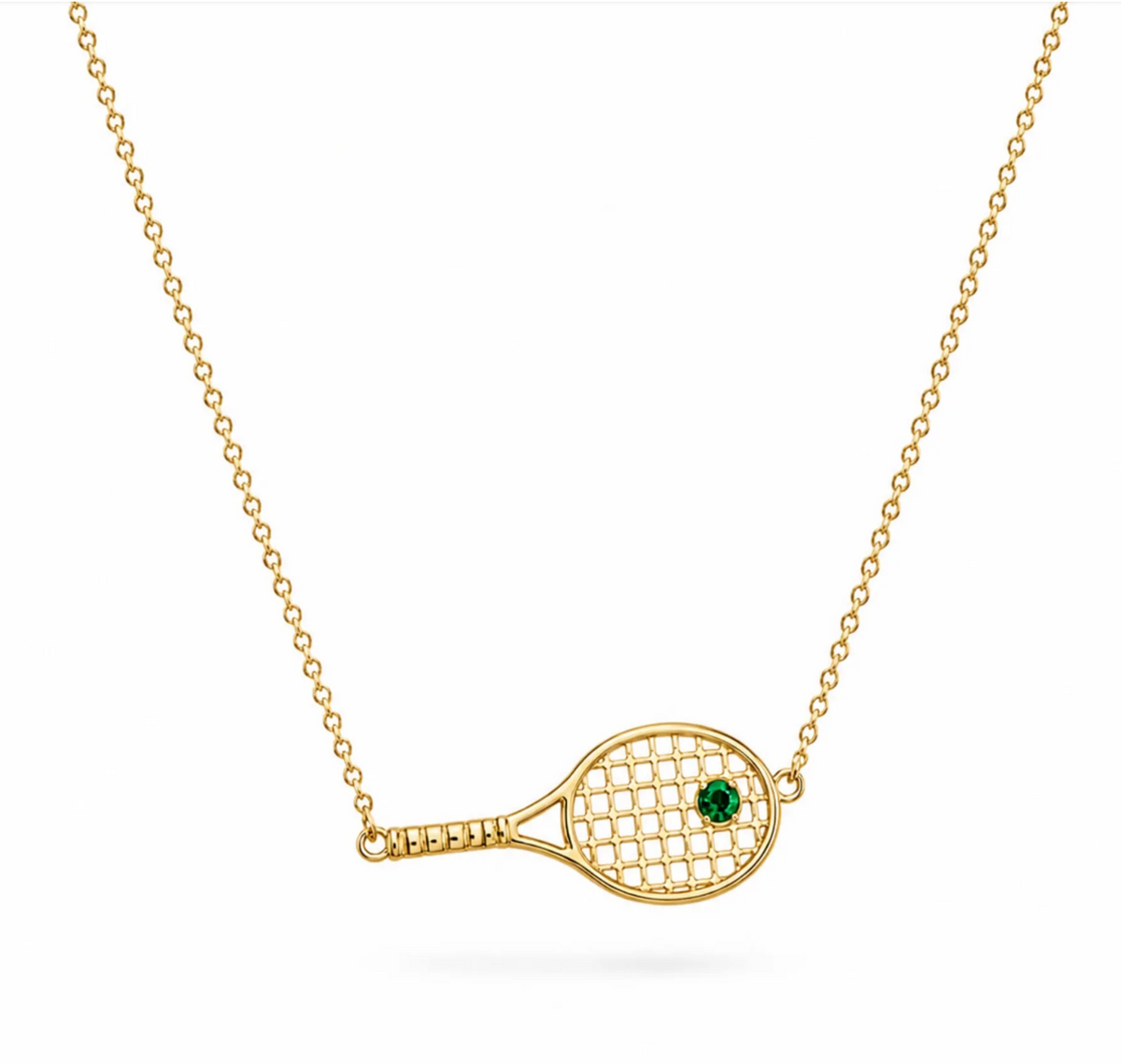 BALL RACQUET NECKLACE