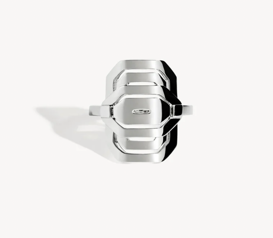 Medium MY WAY Silver Ring