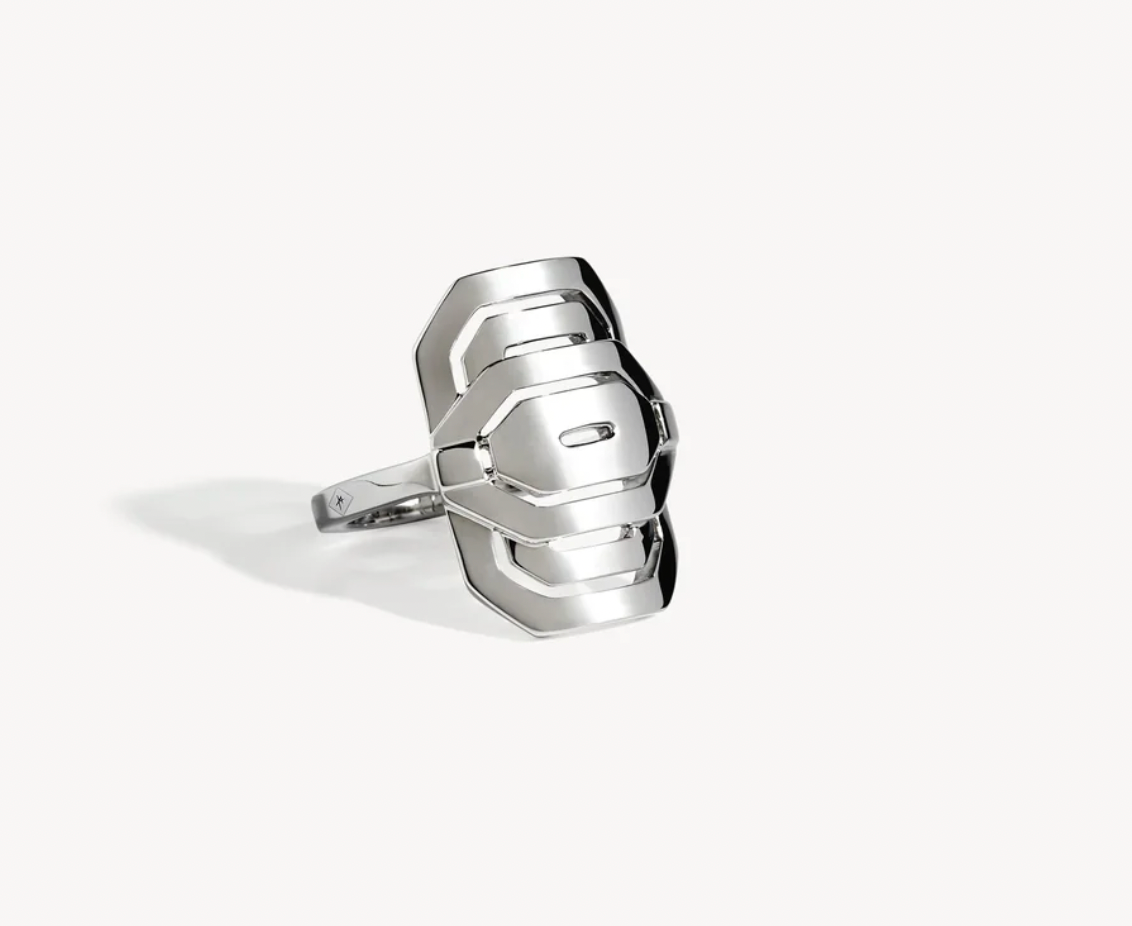 Medium MY WAY Silver Ring
