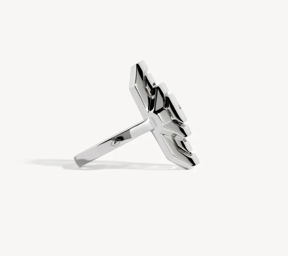 Medium MY WAY Silver Ring