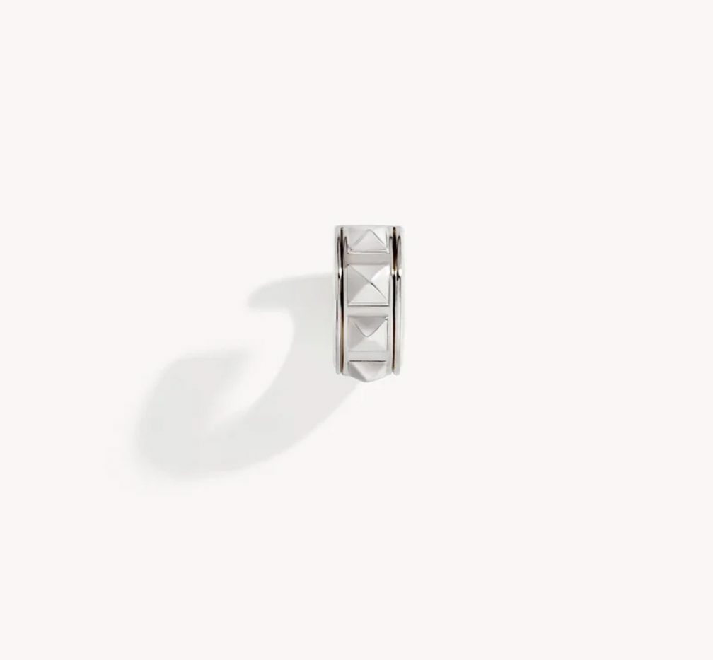 ROCKAWAY STUDS SILVER EARCUFF