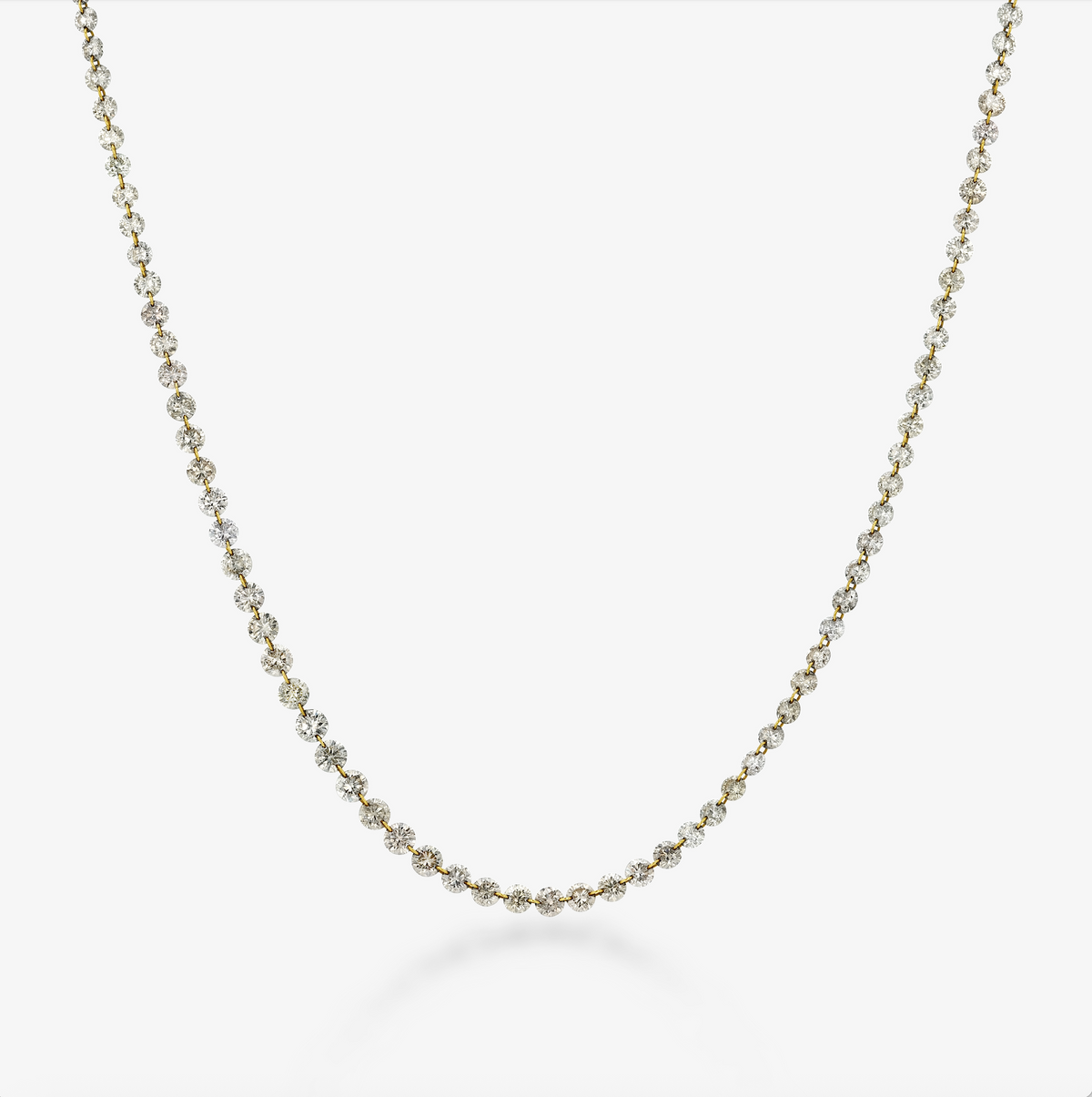 Champagne Diamond Necklace