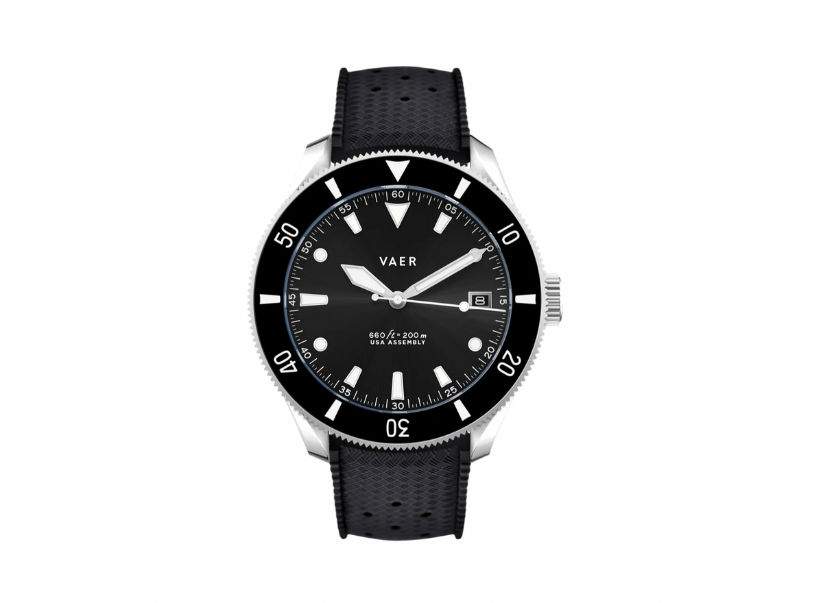 D4 Meridian Black Solar - 42mm USA