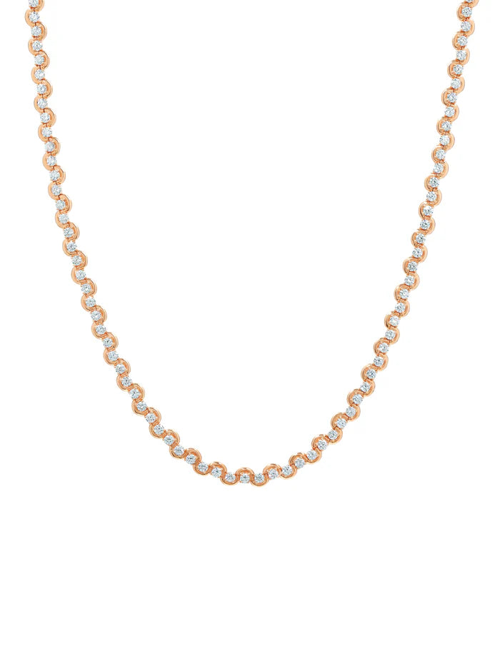 Edessa Diamond Tennis Necklace