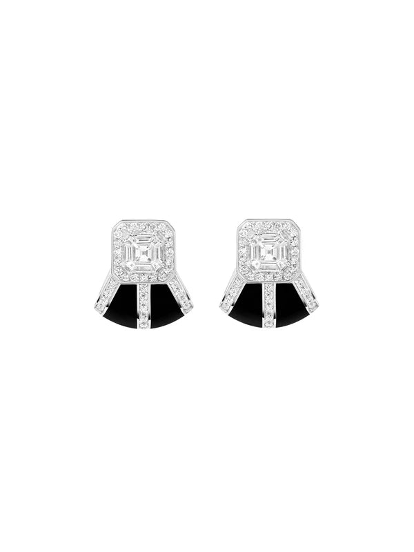 Tinné Jet Black Earrings