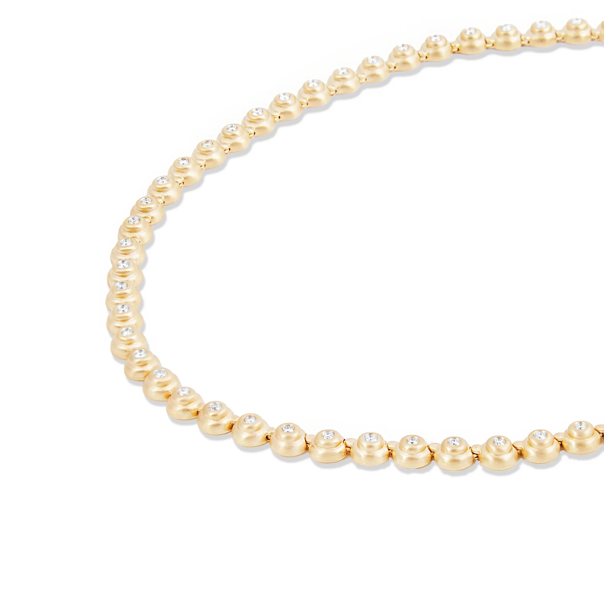 Evolve Riviere Link Necklace - Diamond